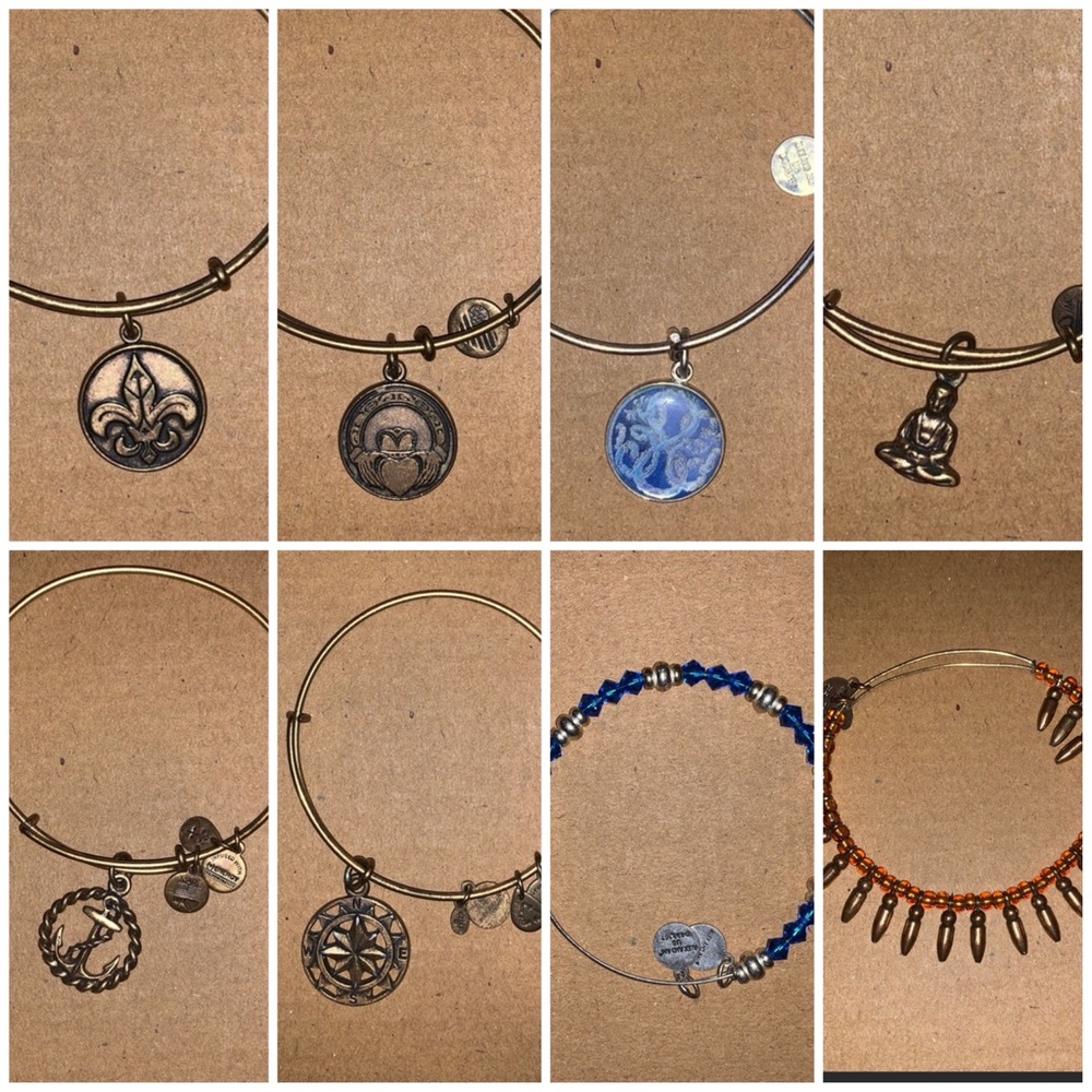 8 ALEX AND ANI BRACELETS
